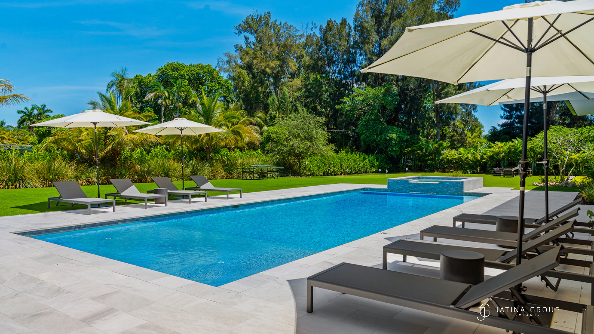 June Family Villa Pool Miami