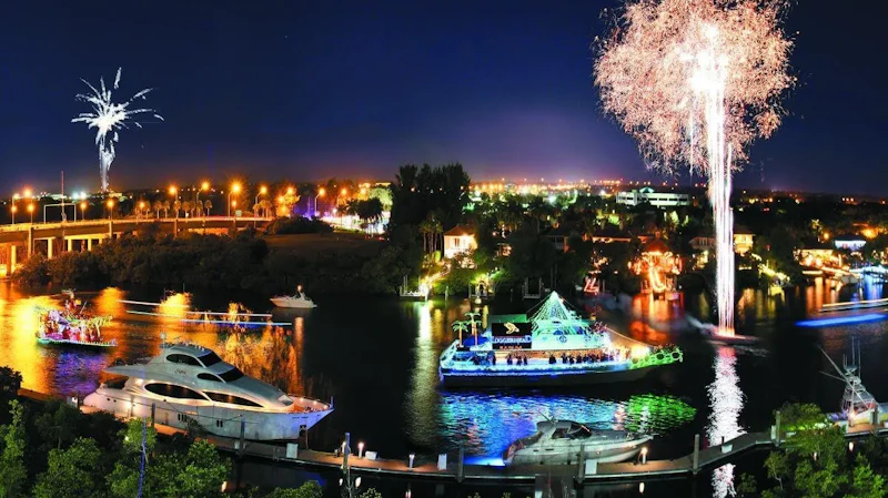 Winterfest Boat Parade Fireworks 2025