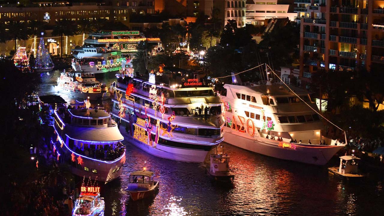 Winterfest Boat Parade Fort Lauderdale 2025