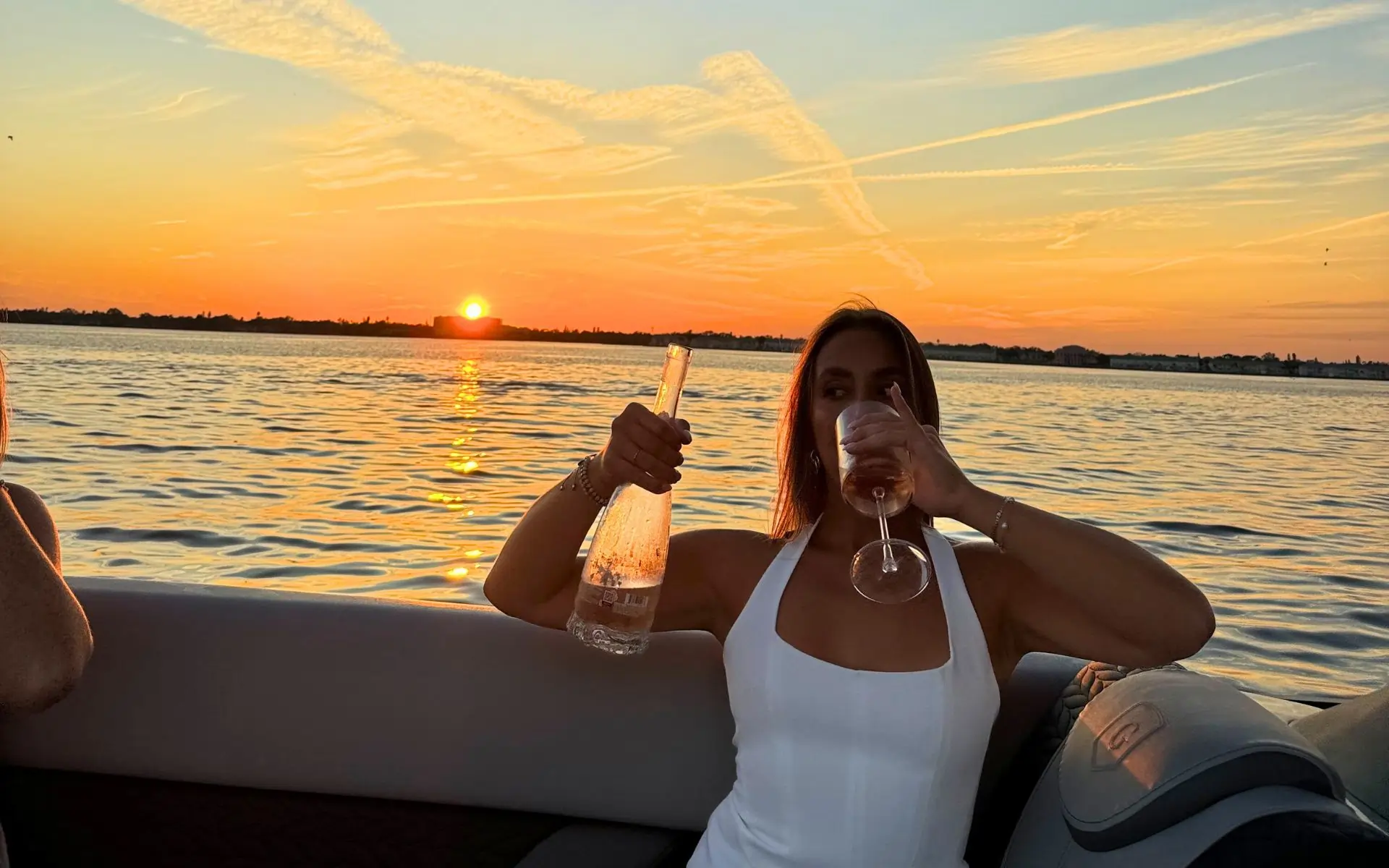 Winterfest Boat Parade Yacht View