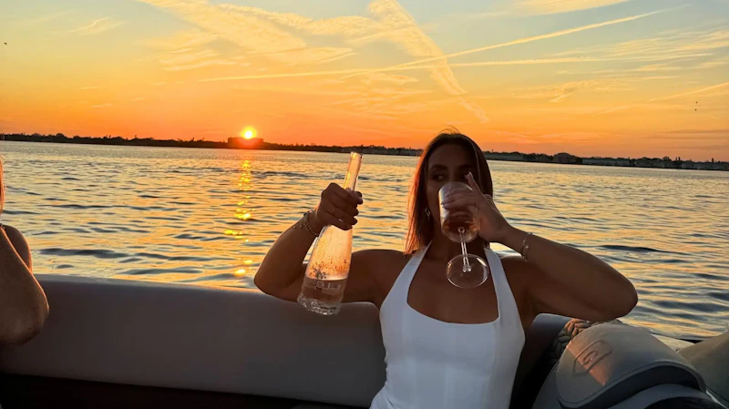 Winterfest Boat Parade Yacht View