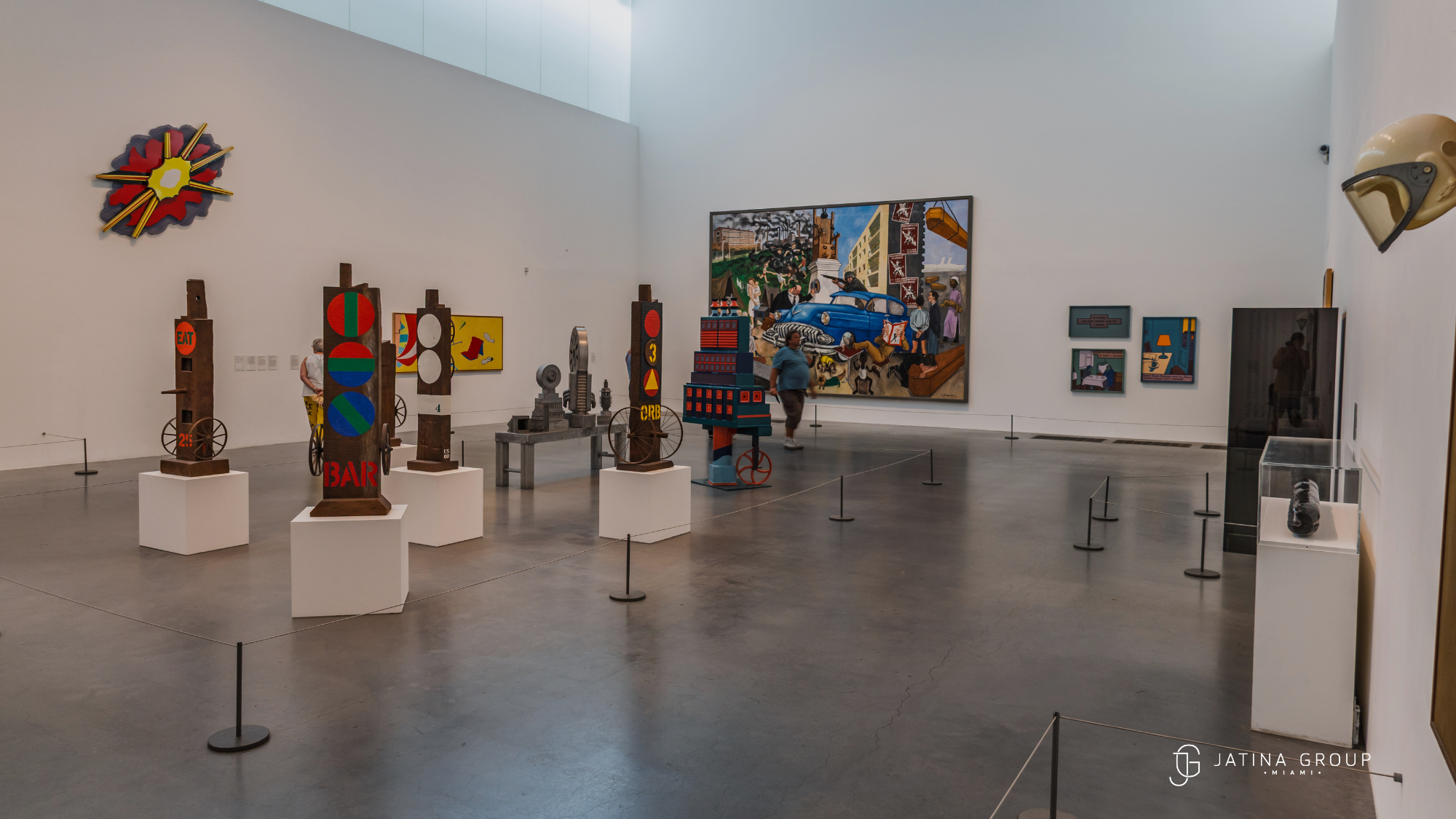 Pammiami Modern Art Visitor