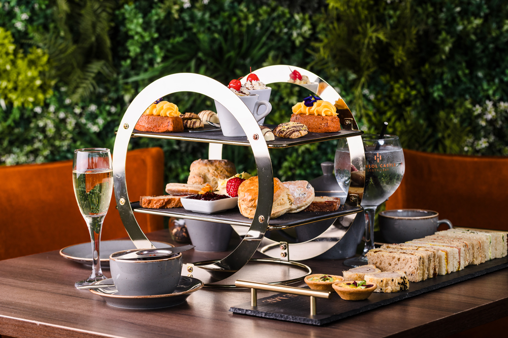 Afternoon Tea Rainy Day Miami