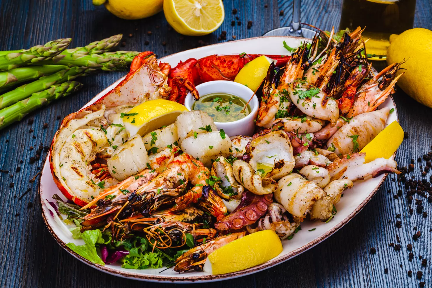 South Florida Seafood Platter