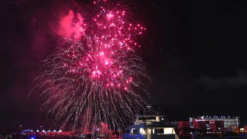 Miami Fireworks Midnight