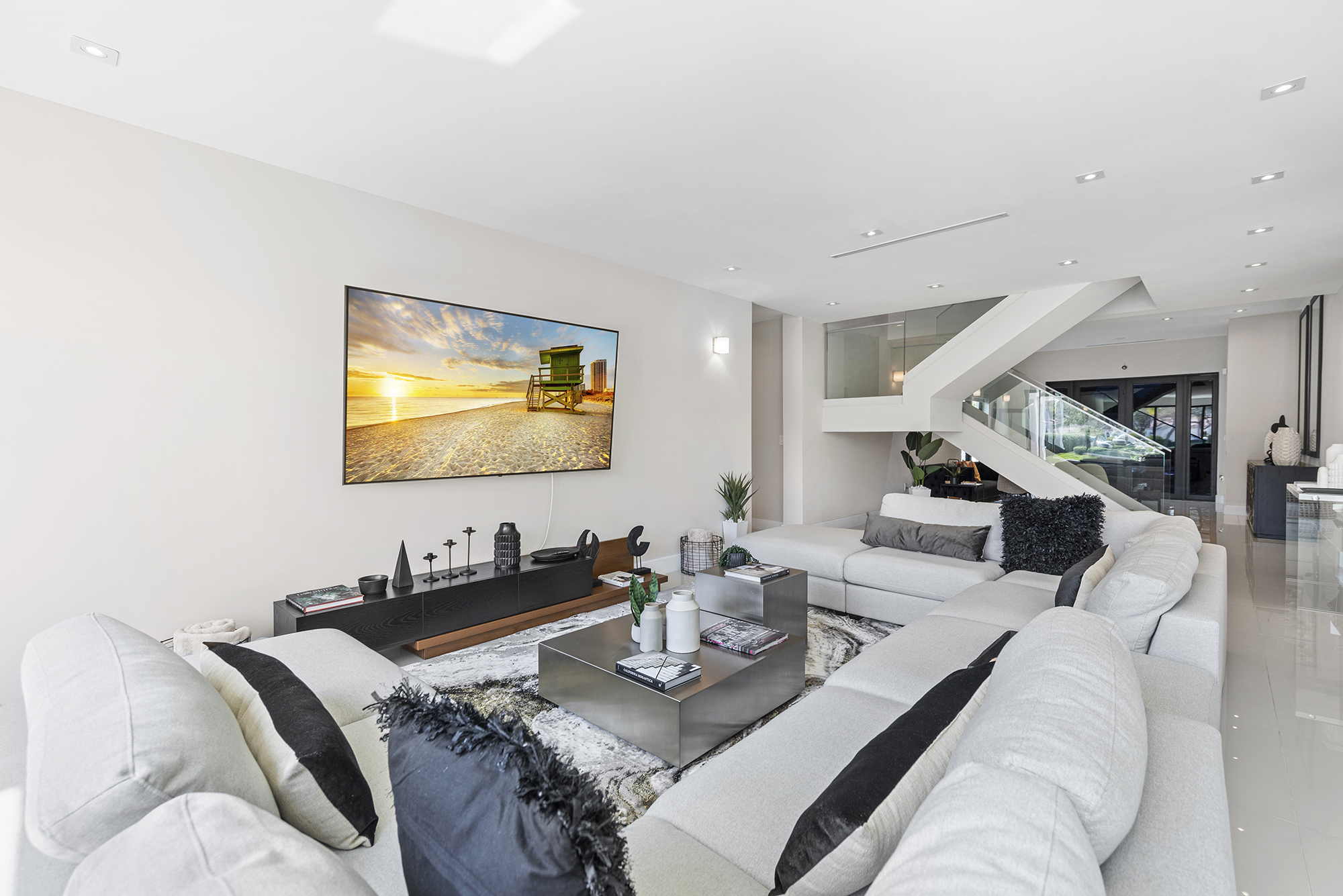 Living Room Entertainment Area