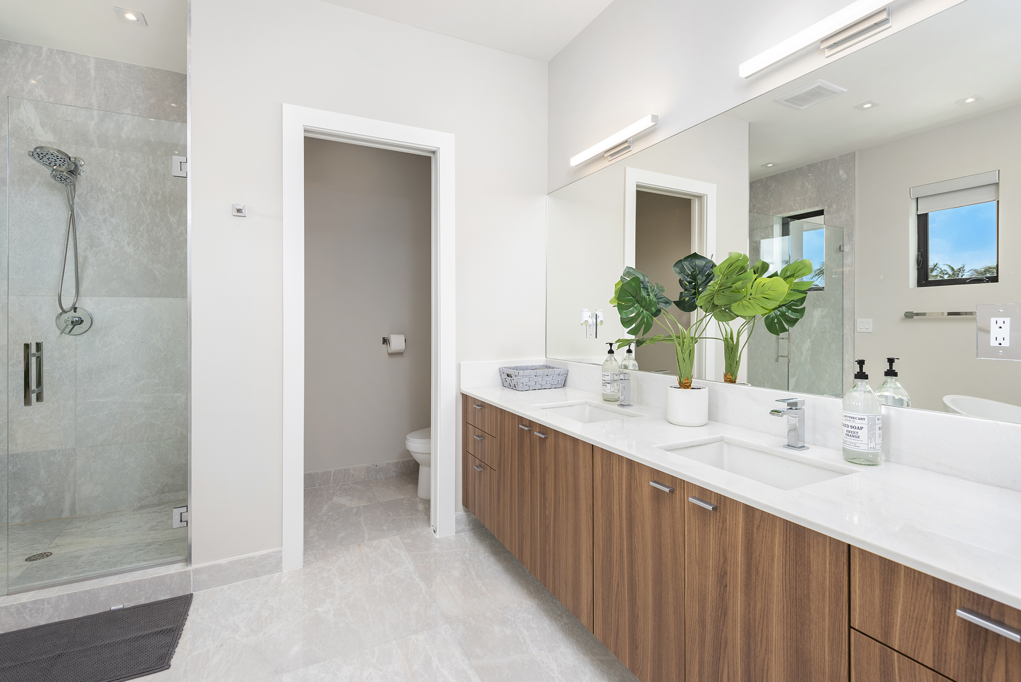 Designer Master Bathroom