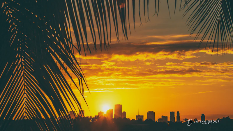 Miami Sunset Local Style
