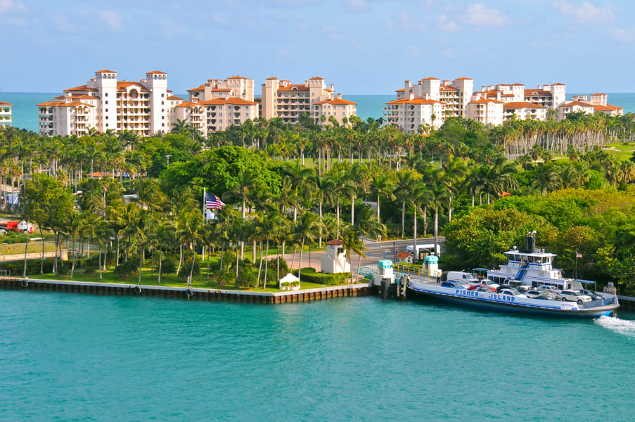 Fisher Island Luxury Yacht