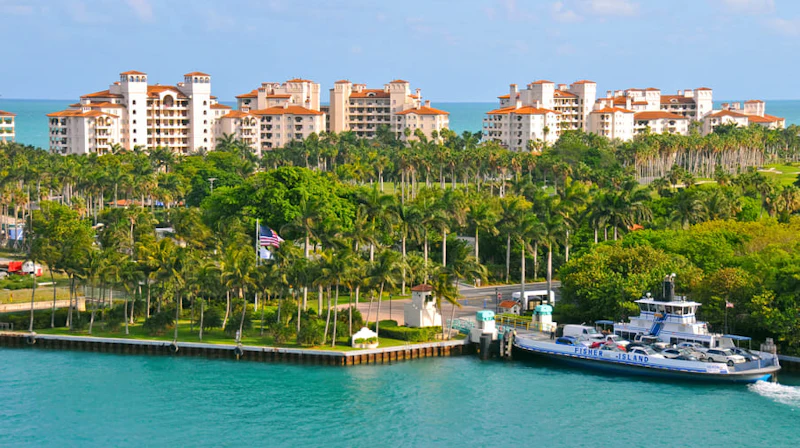 Fisher Island Luxury Yacht