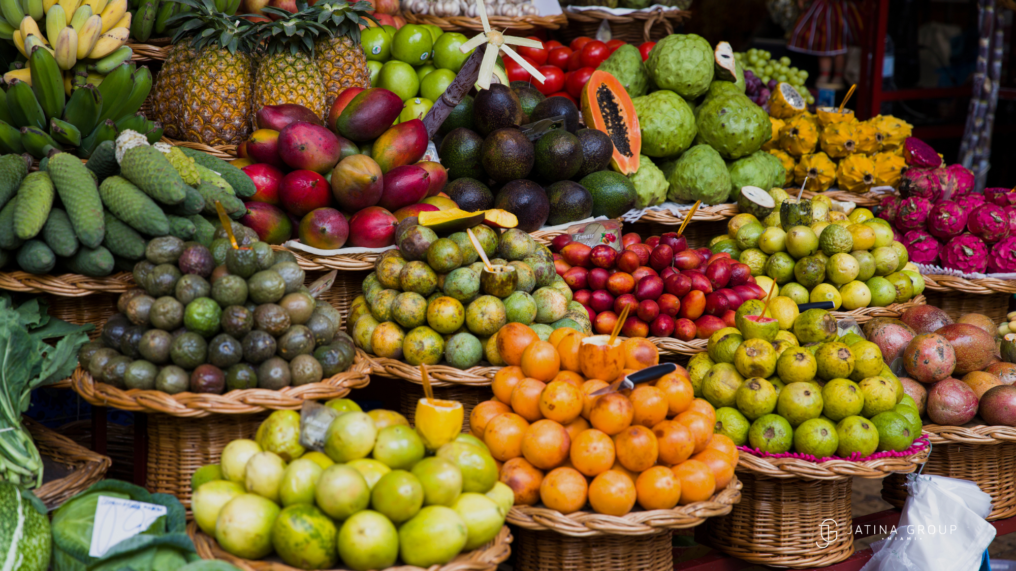 Outdoor Markets Miami Summer Calendar Colorful Stall