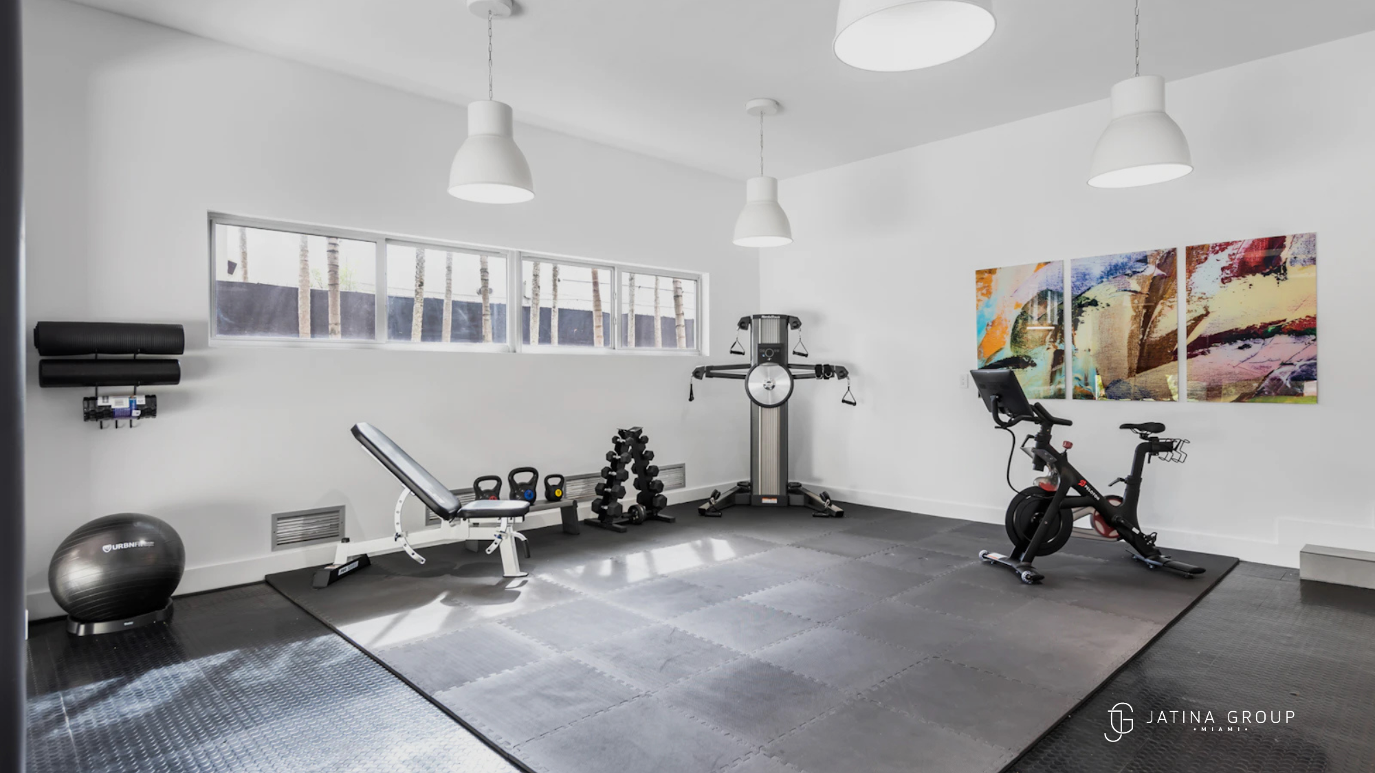 Miami Villa Gym Palm View