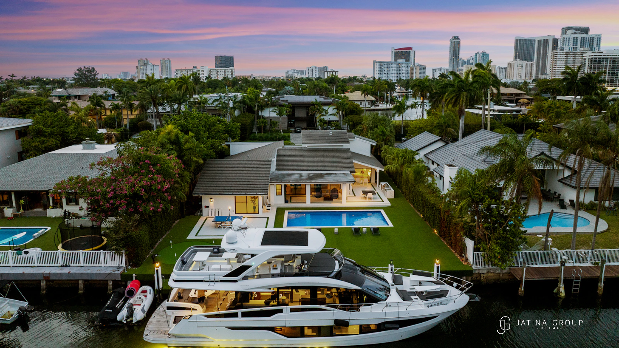 Miami Villa Private Dock