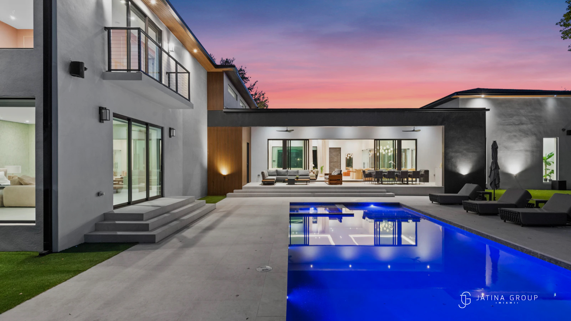 Pool Outdoor Space Miami Villa