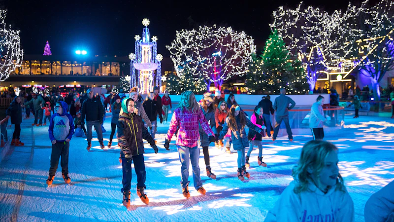 Calle Ocho Ice Skating Christmas