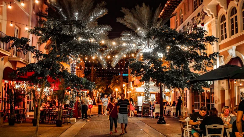 Lincoln Road Christmas Lights Shows