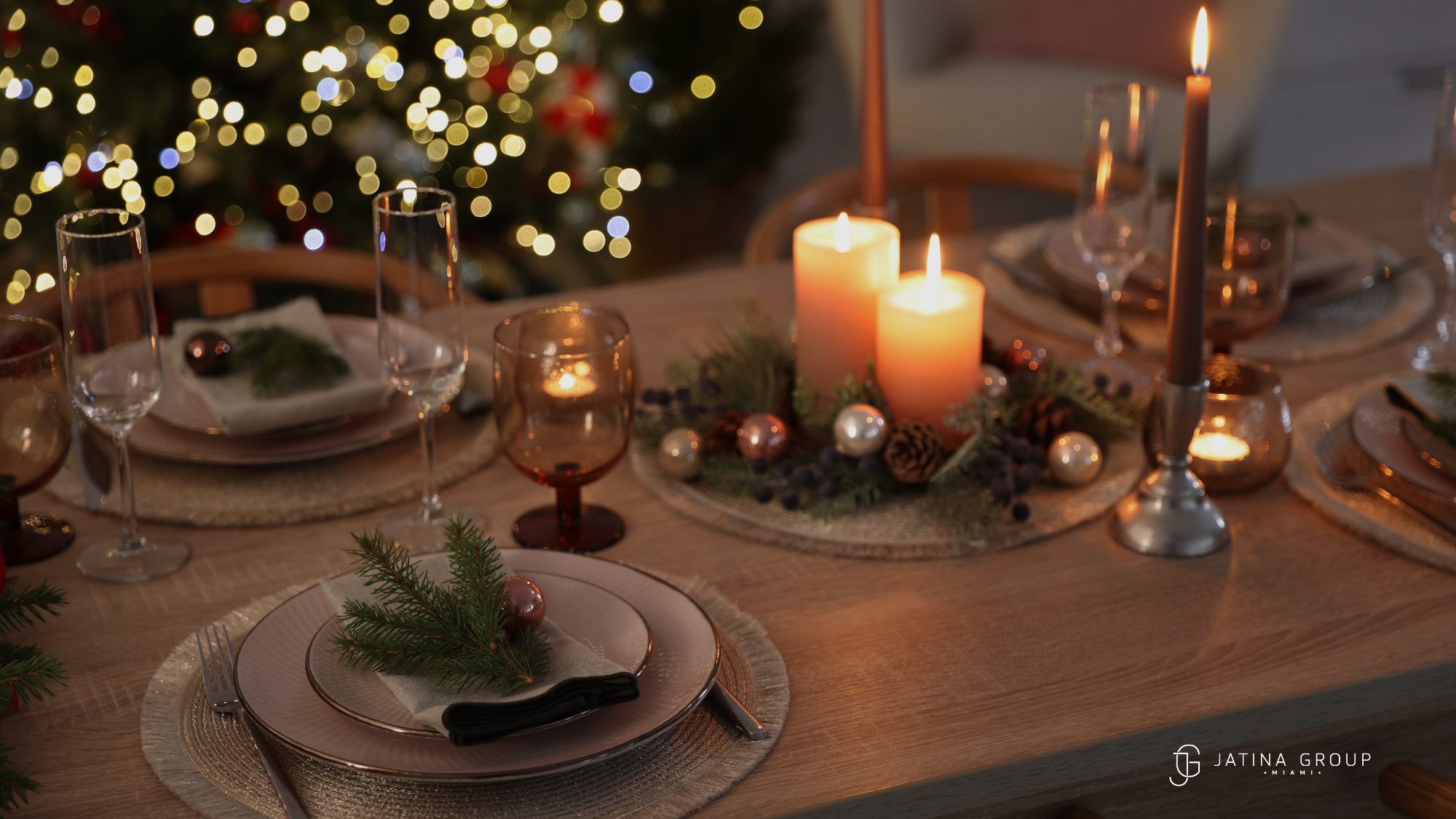 Miami Villa Christmas Dinner