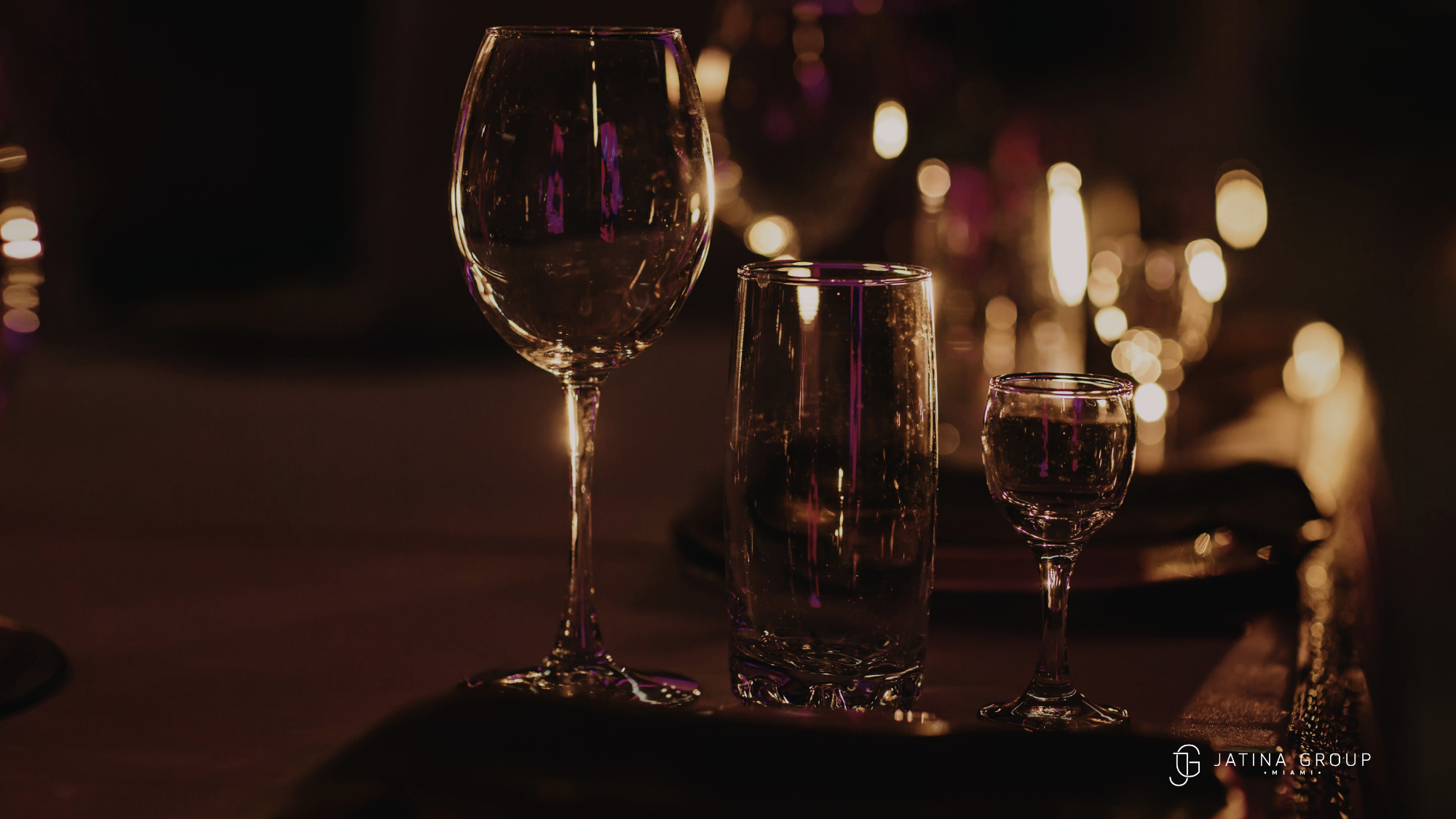 Miami Villa Dining Setup