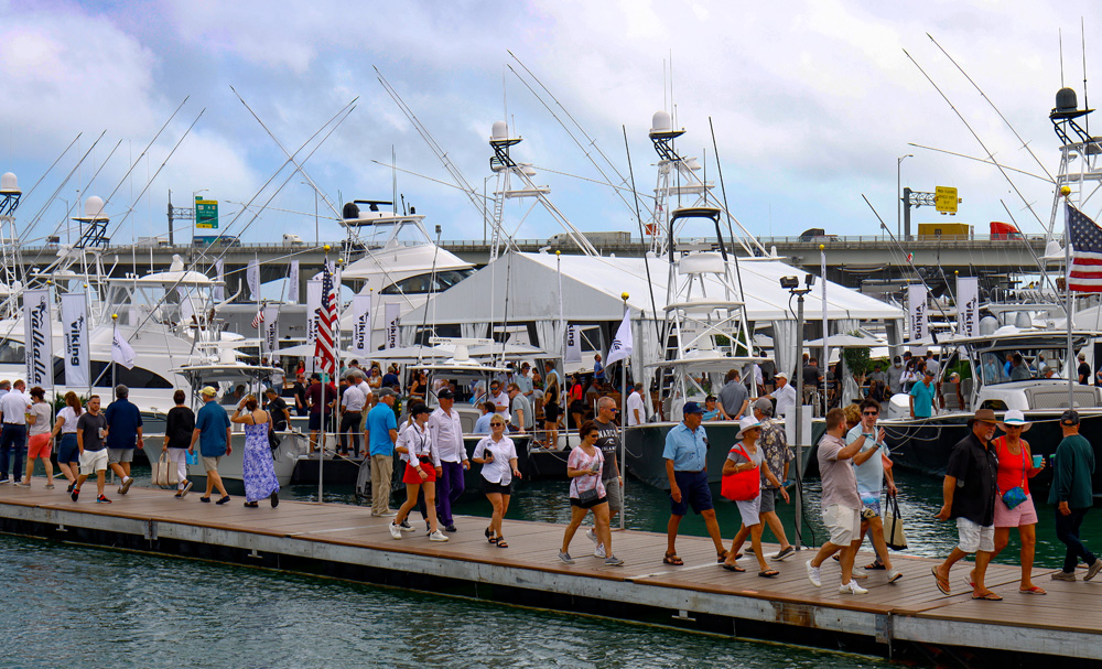 Miami Boat Show Luxury Yachts