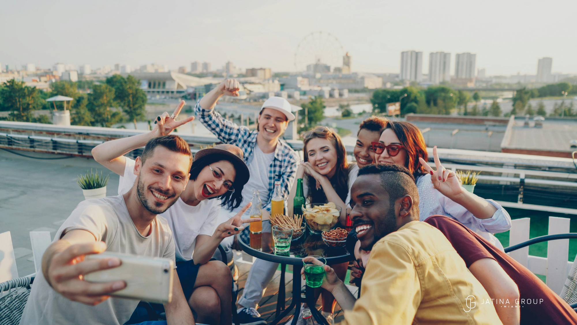 Rooftop Parties Ocean Views