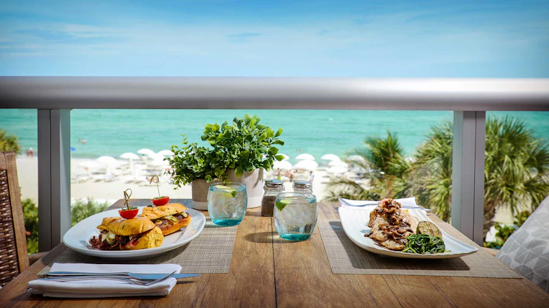 Miami Villa Breakfast Ocean View