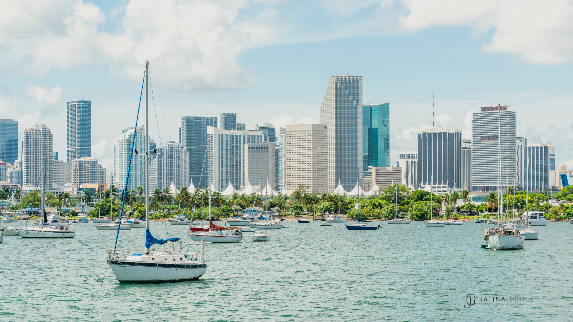 Miami Biscayne Bay Yacht Cruise Skyline Water