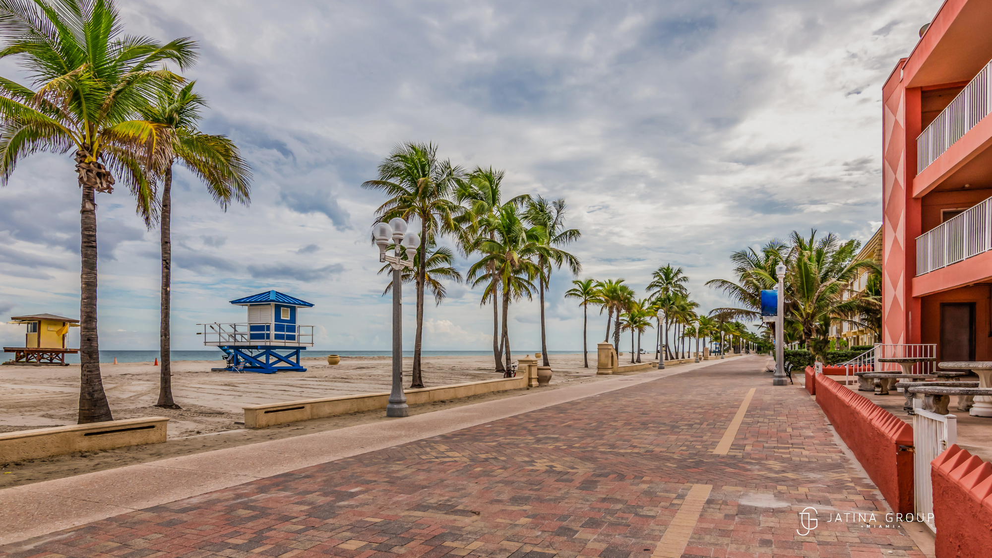 Hallandale Hollywood Broadwalk Ocean Beachfront