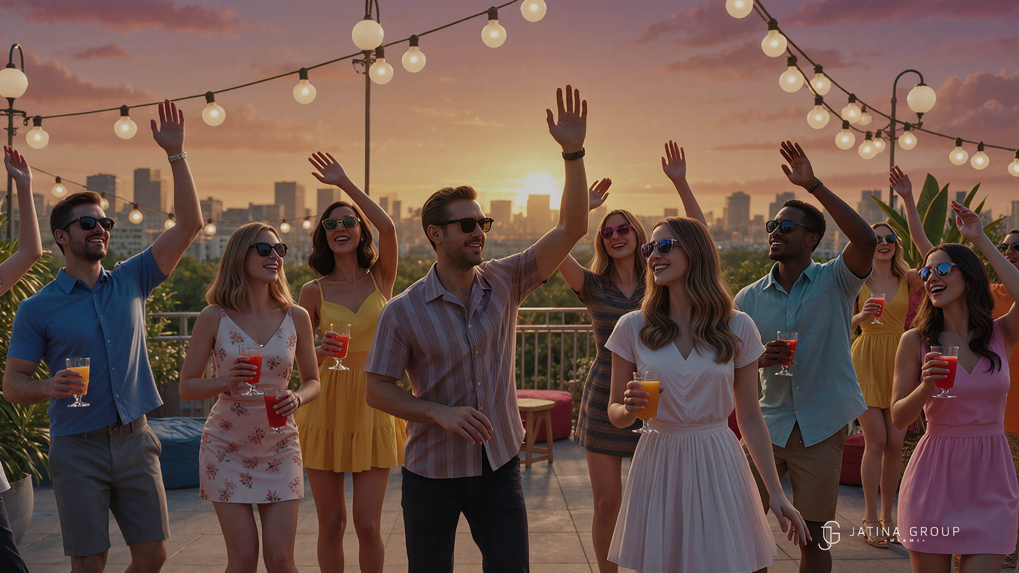 Miami Boat Day Luxury Deck