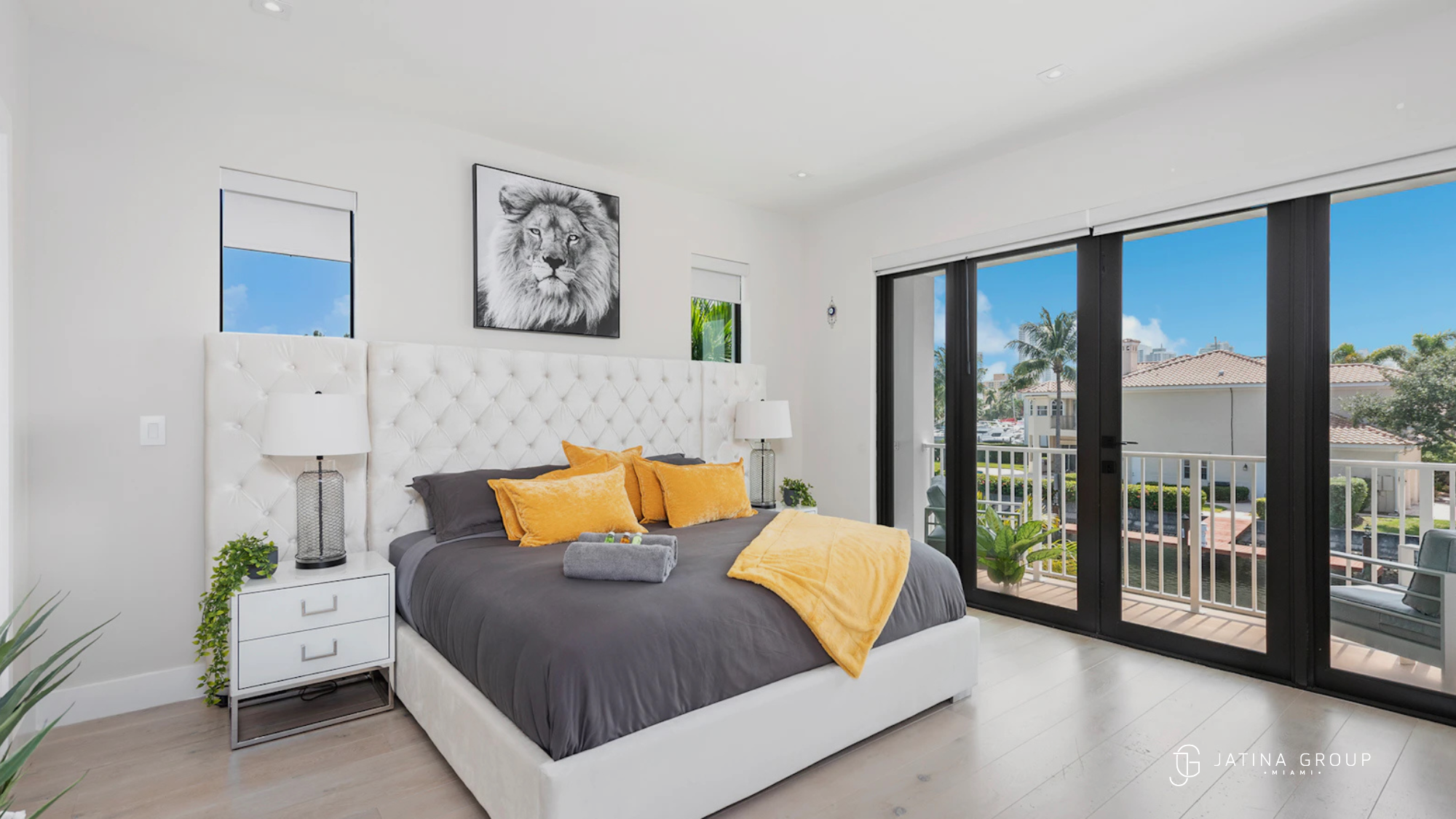 Villa Master Bedroom Miami