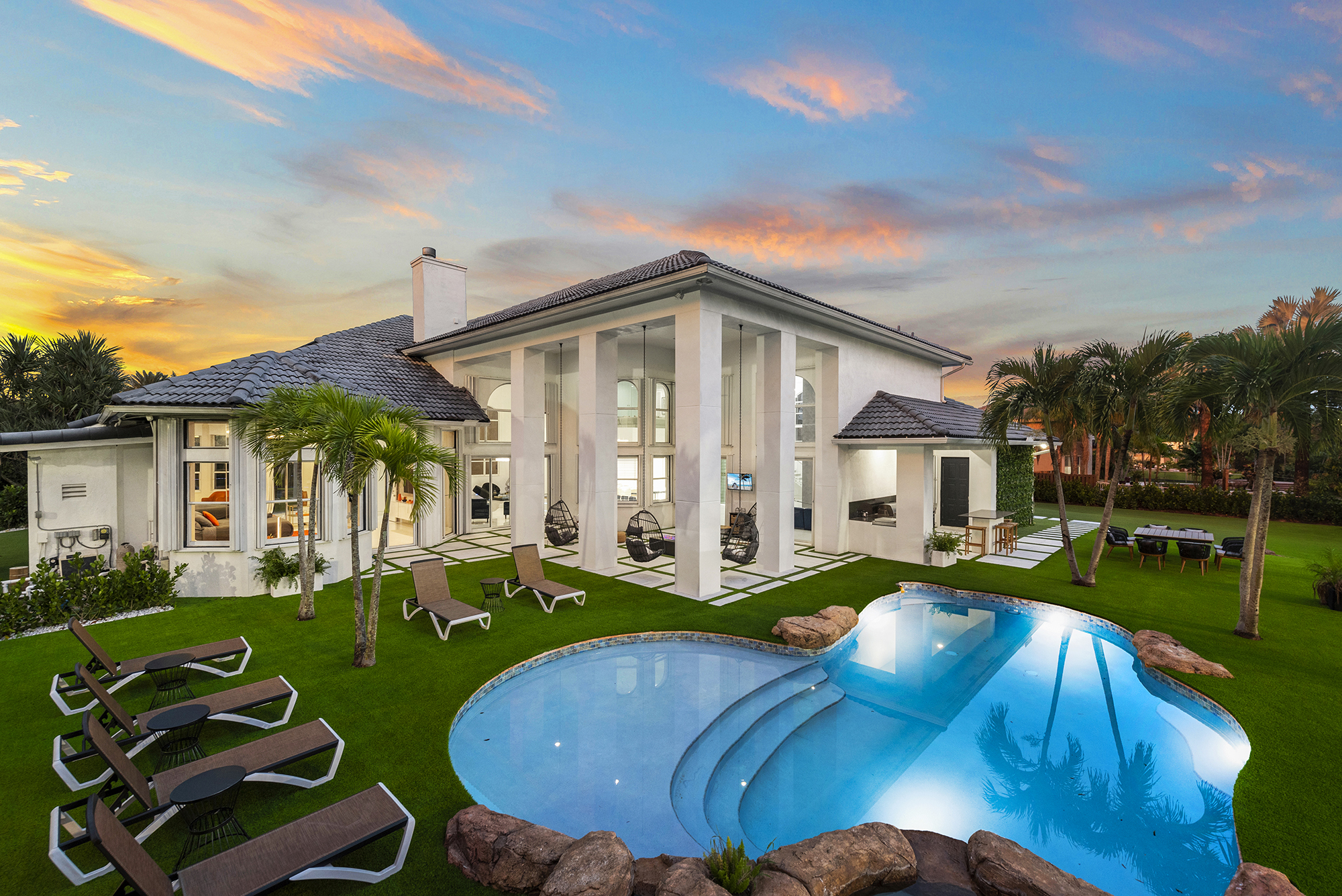 Villa Terra Backyard Miami