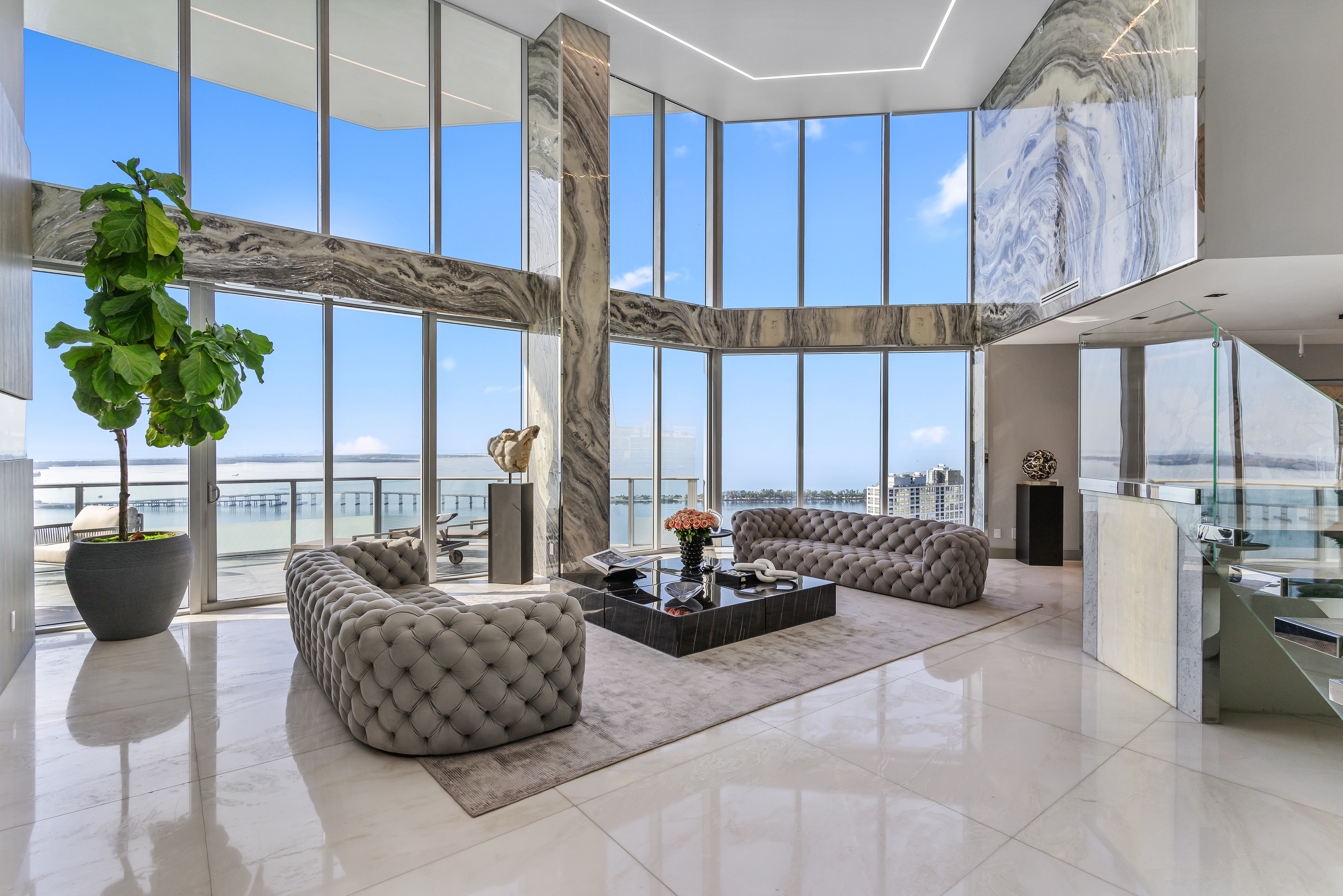 Downtown Miami Penthouse View Png 