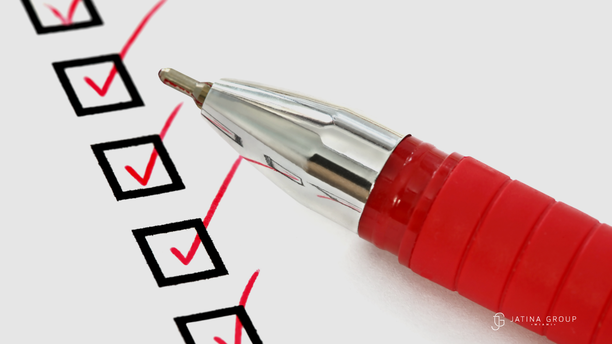 Miami Villa Checklist