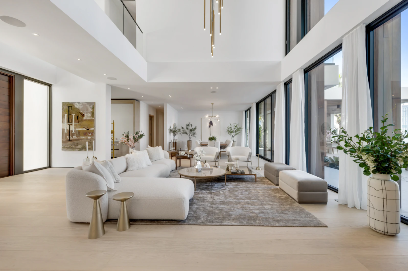 Luxury Villa Interiors Miami Beach