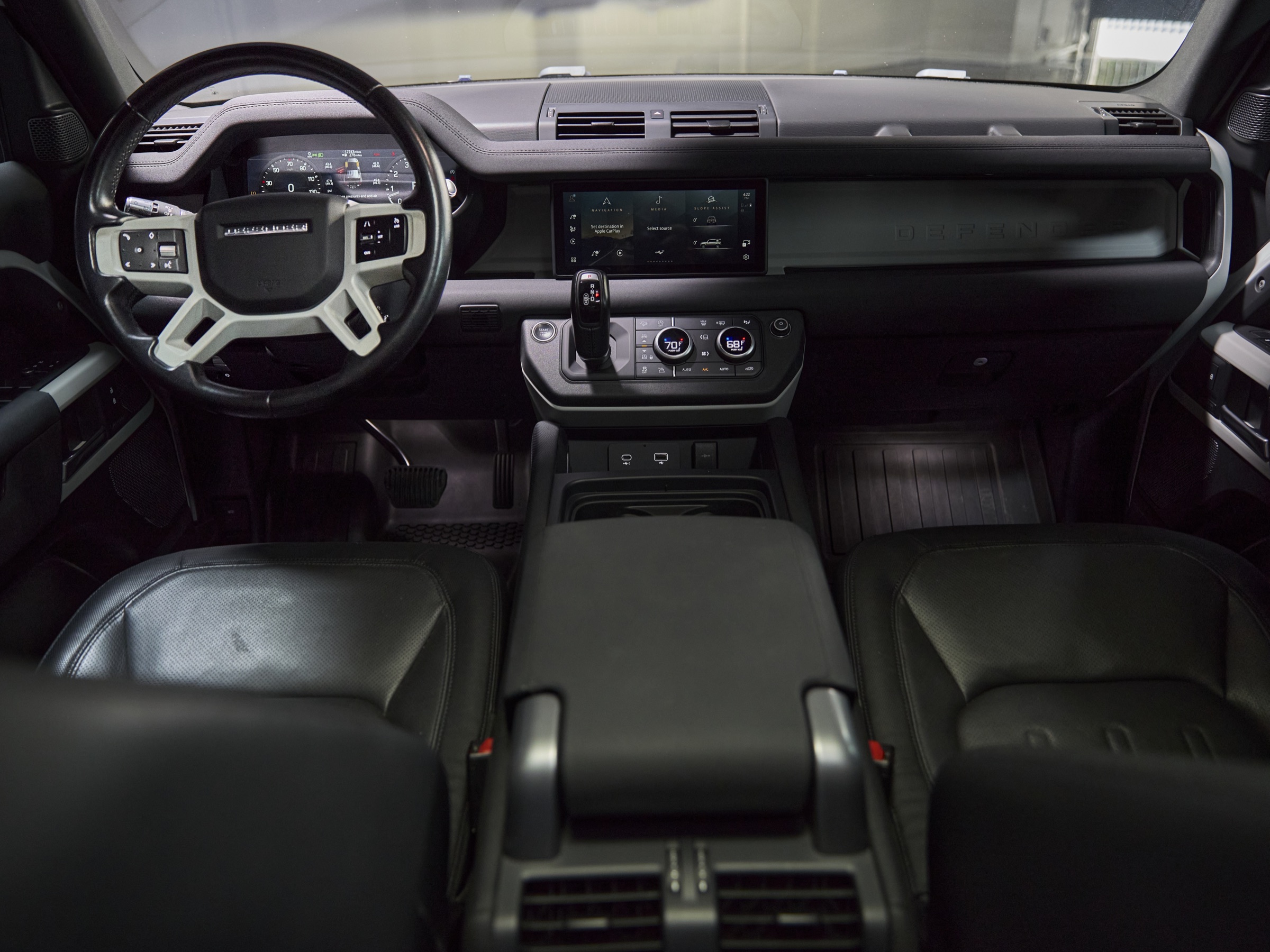Miami White Land Rover Defender rental image #4