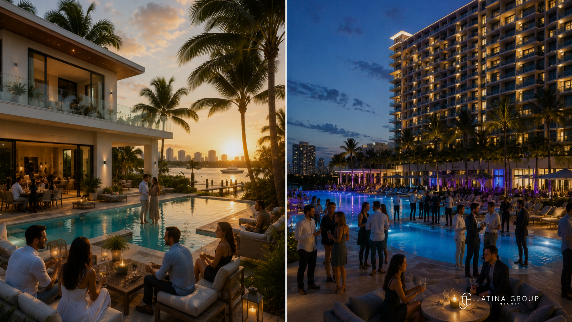 Villa Vs Hotel Block Miami