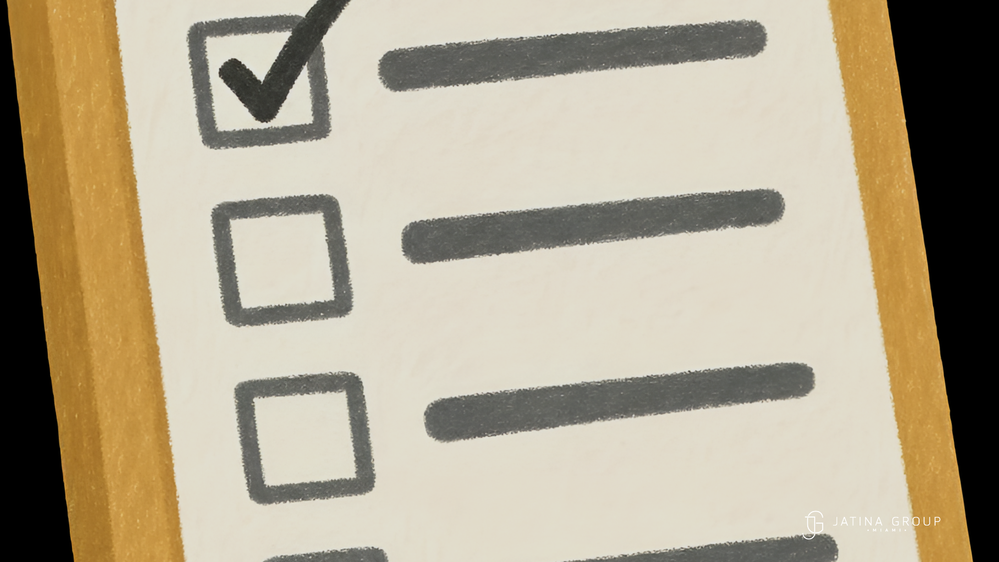 Pre Booking Checklist Miami