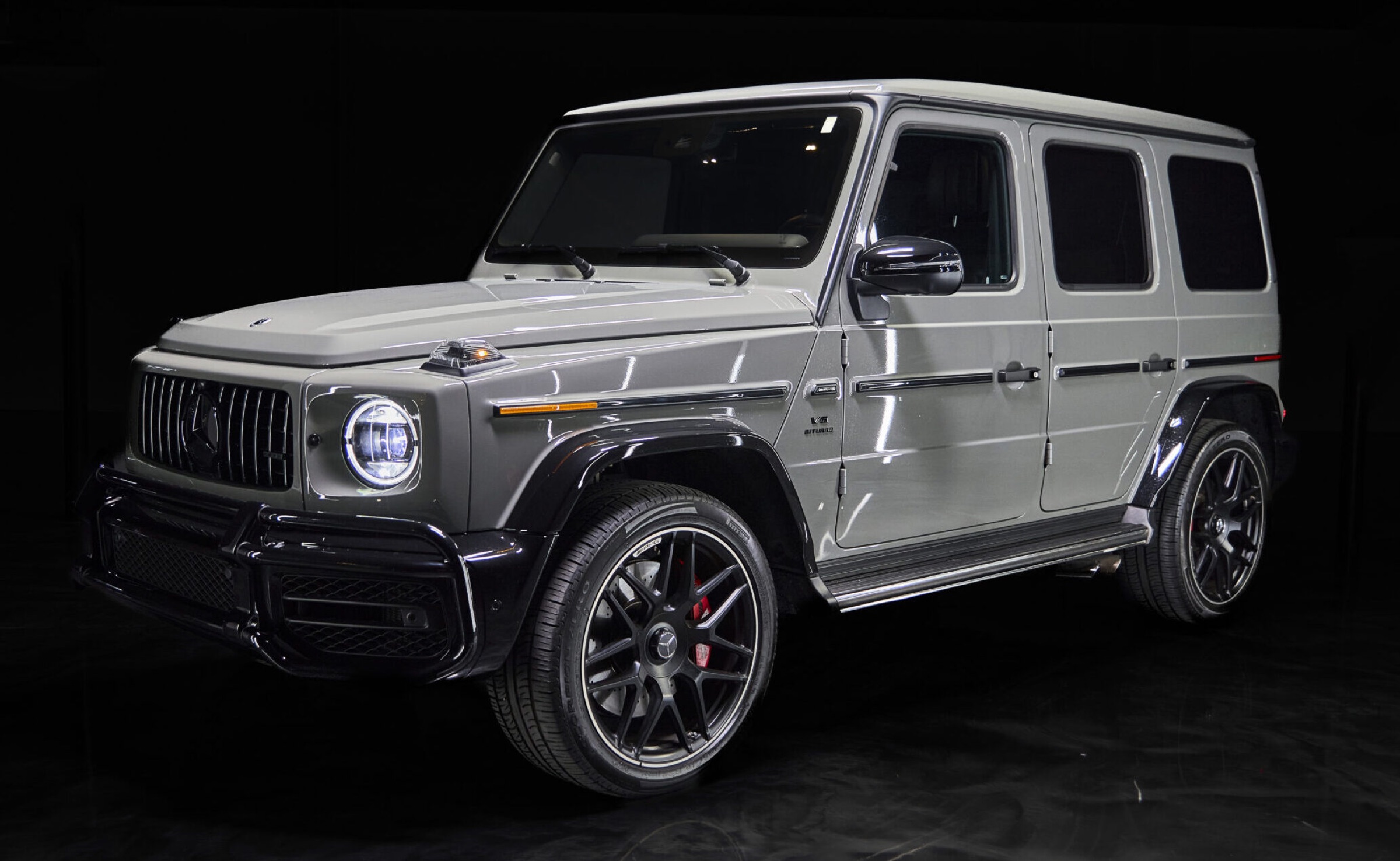 Arabian Grey Mercedes-AMG G63 rental in Miami