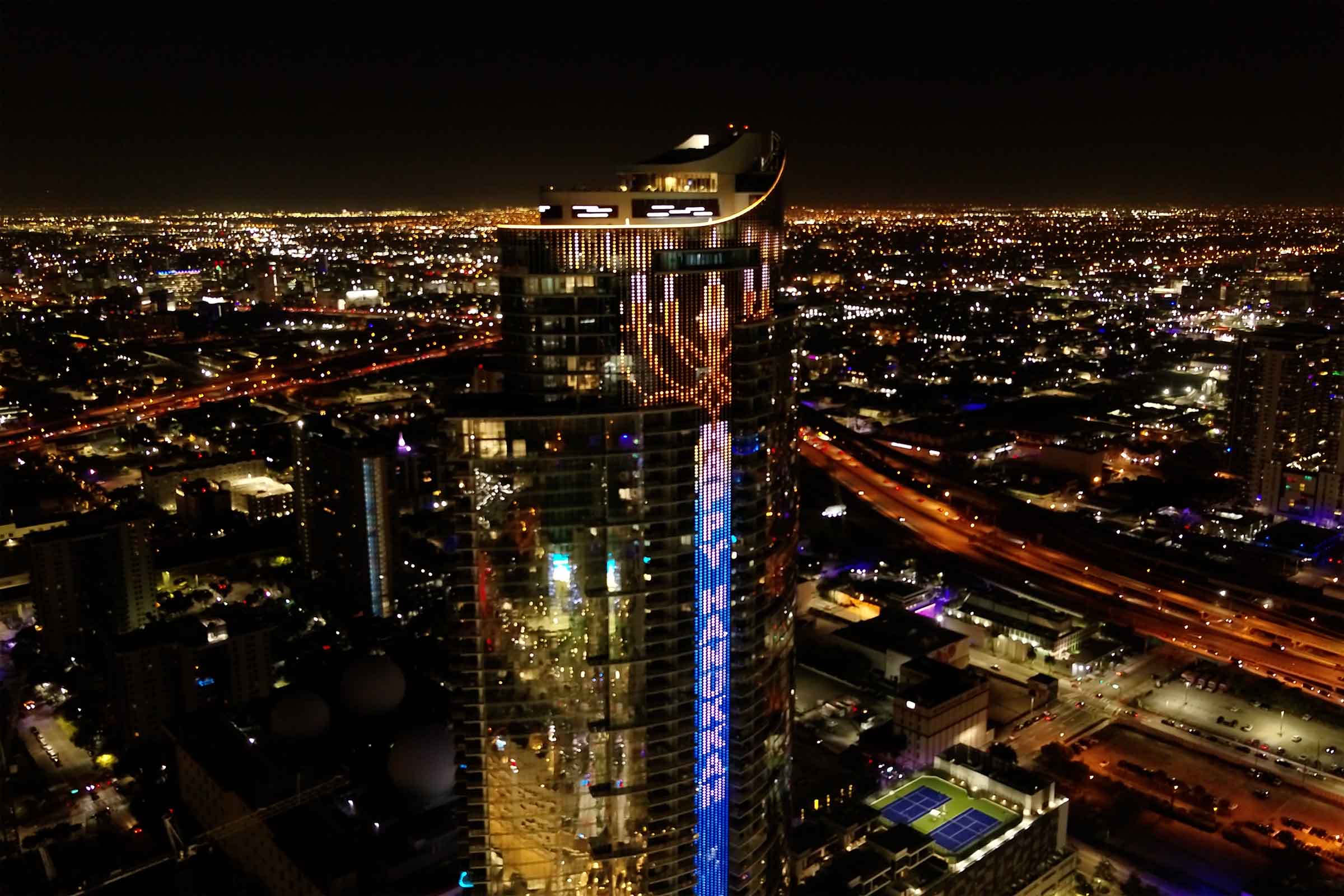 Night Skyline Helicopter Tour