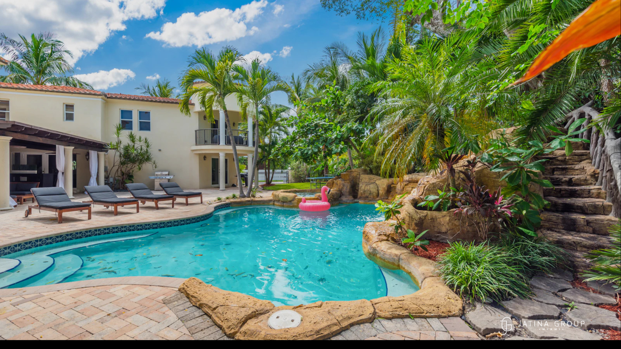 Villa Justina Backyard Miami New