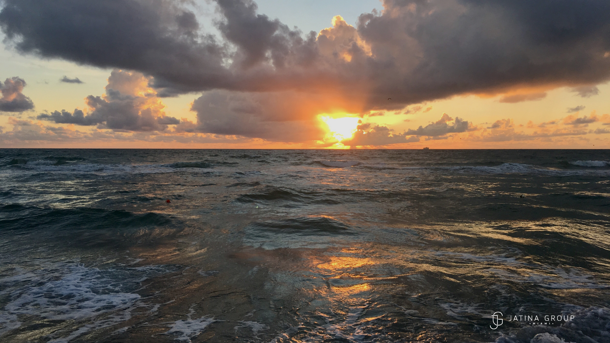 South Beach Boardwalk Miami Sunrise Atlantic Ocean