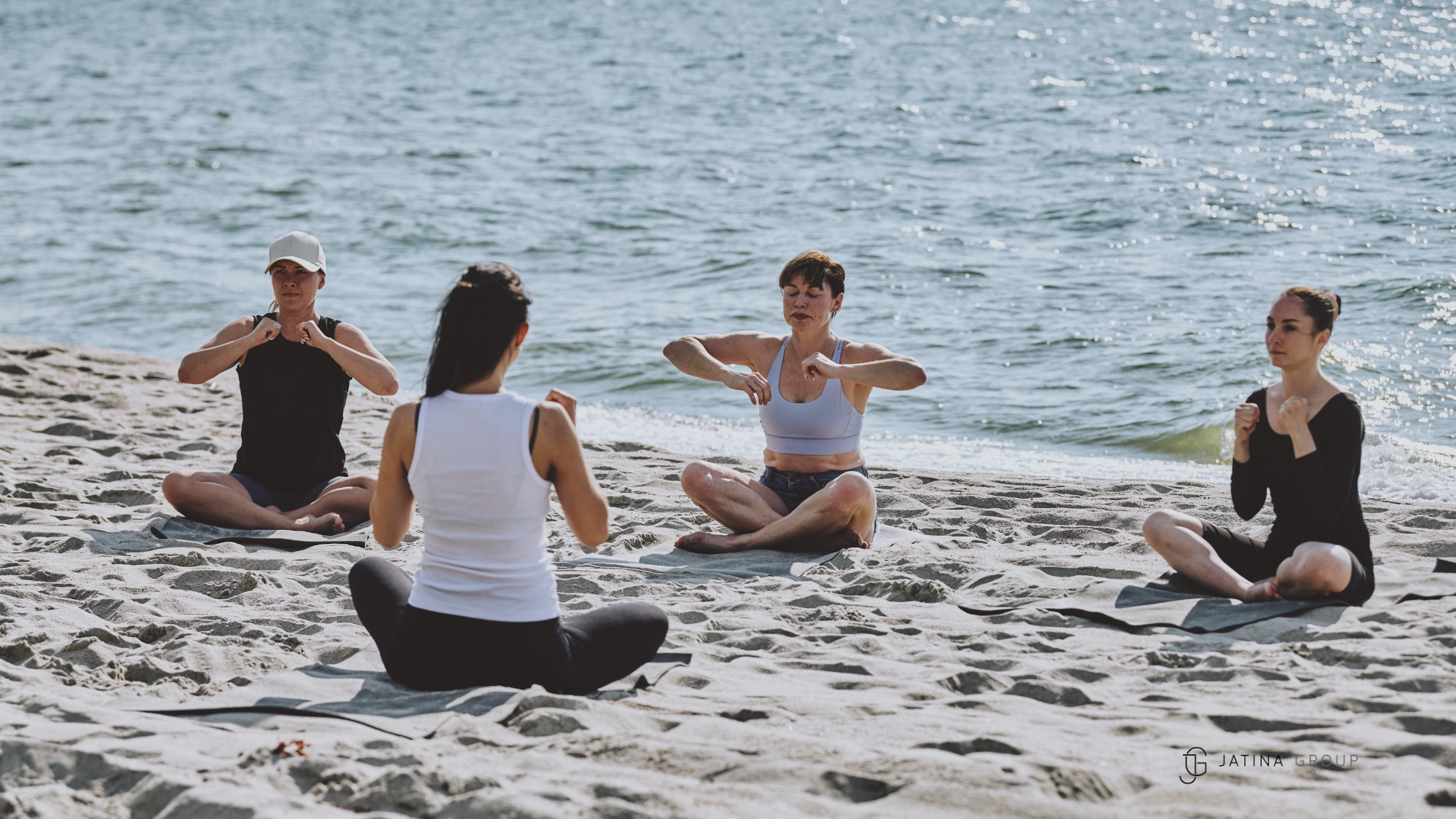 Miami Beach Sunrise Yoga Session