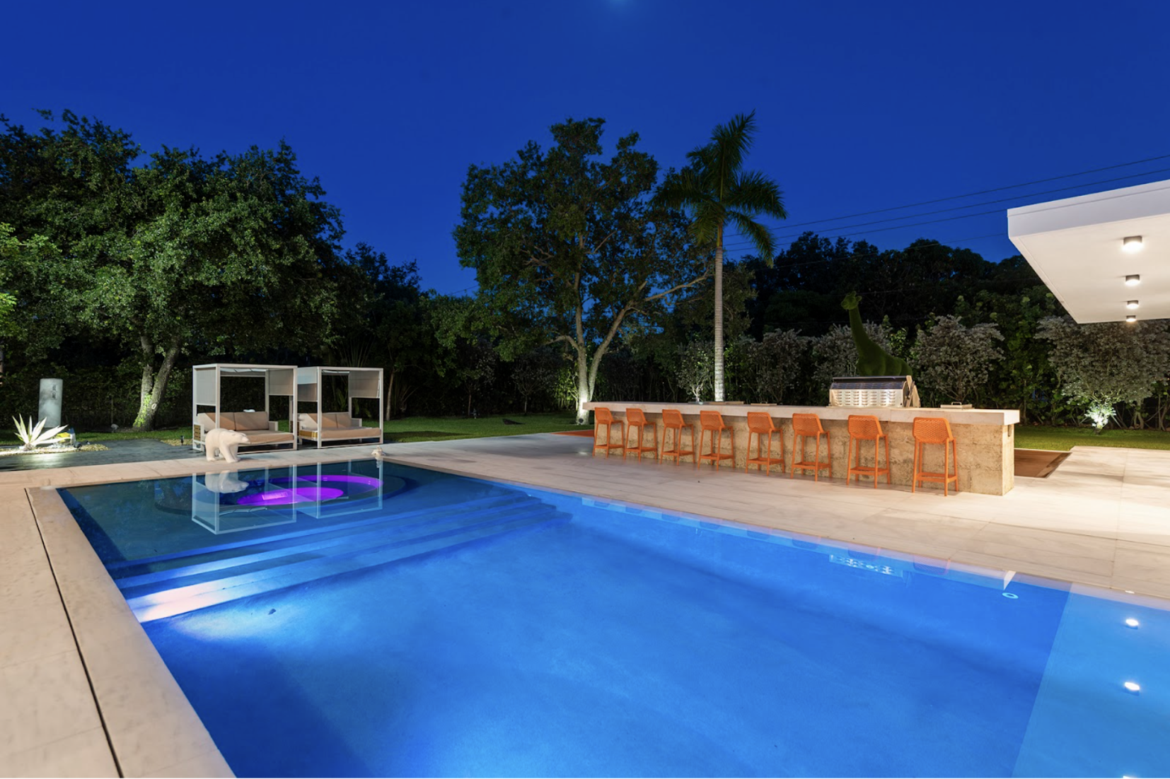 Private Villa Pool Miami