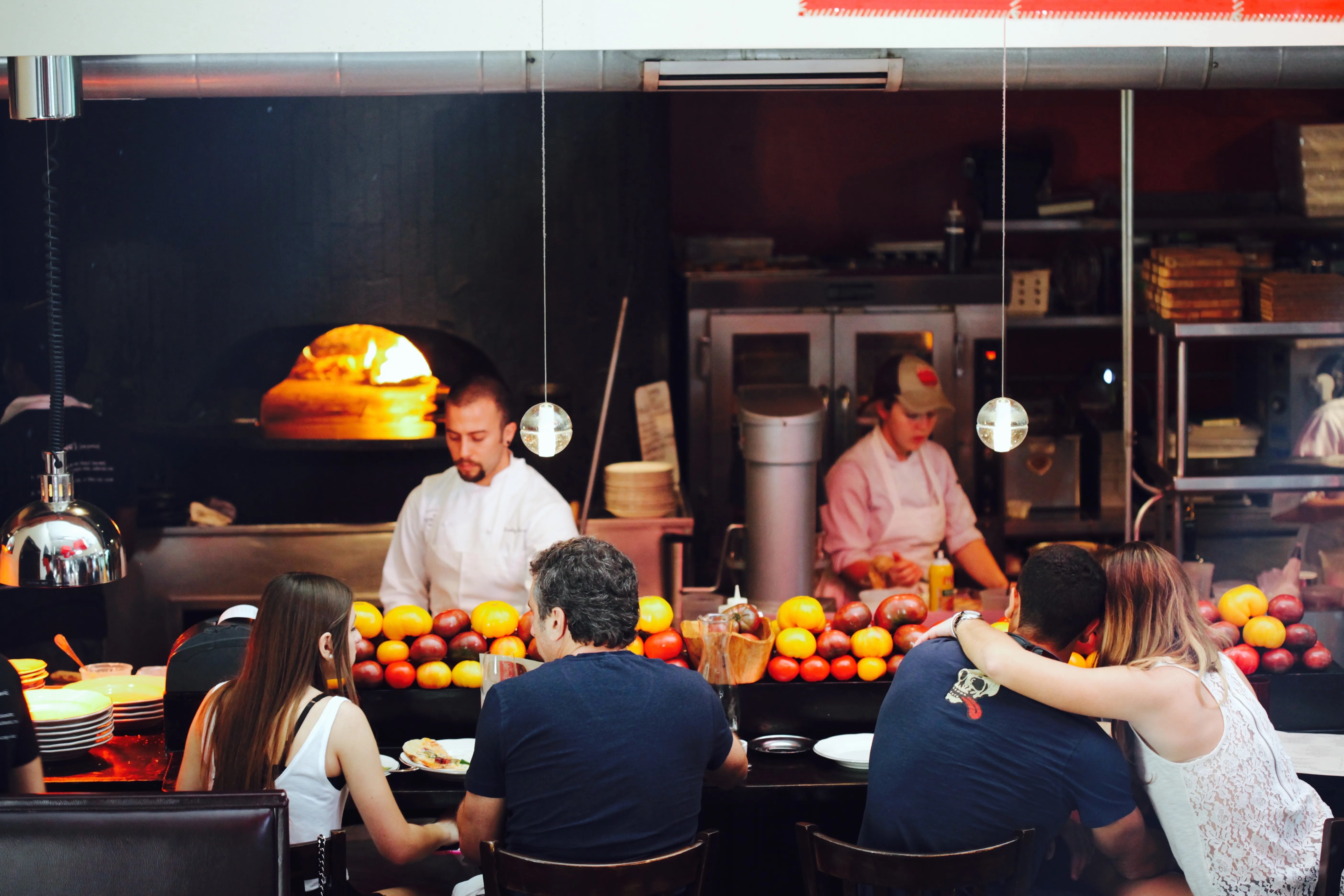 Michaels Genuine Fine Food Miami Restaurant Oven Stationopen Kitchen 19858386045 O