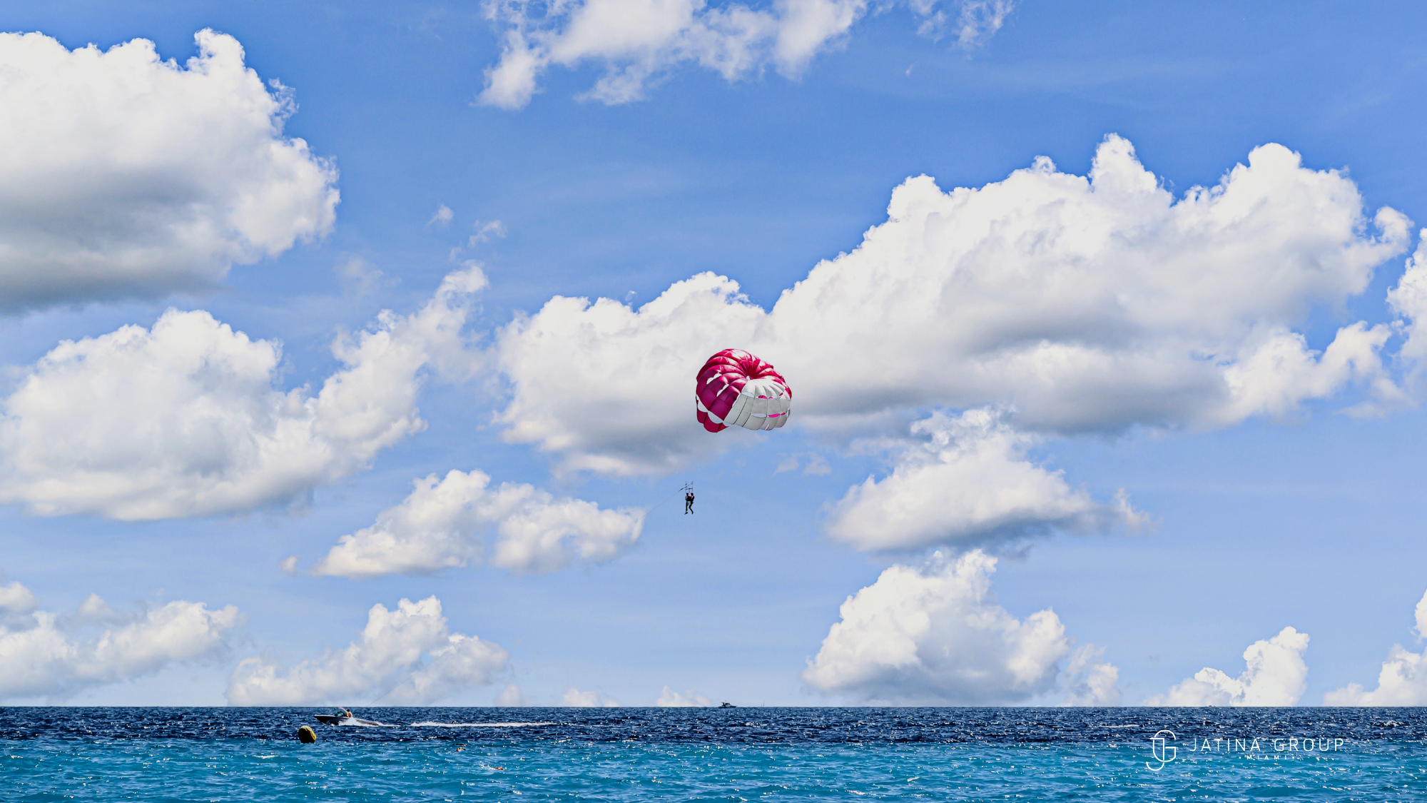 Parasailing South Beach Ocean View Miami
