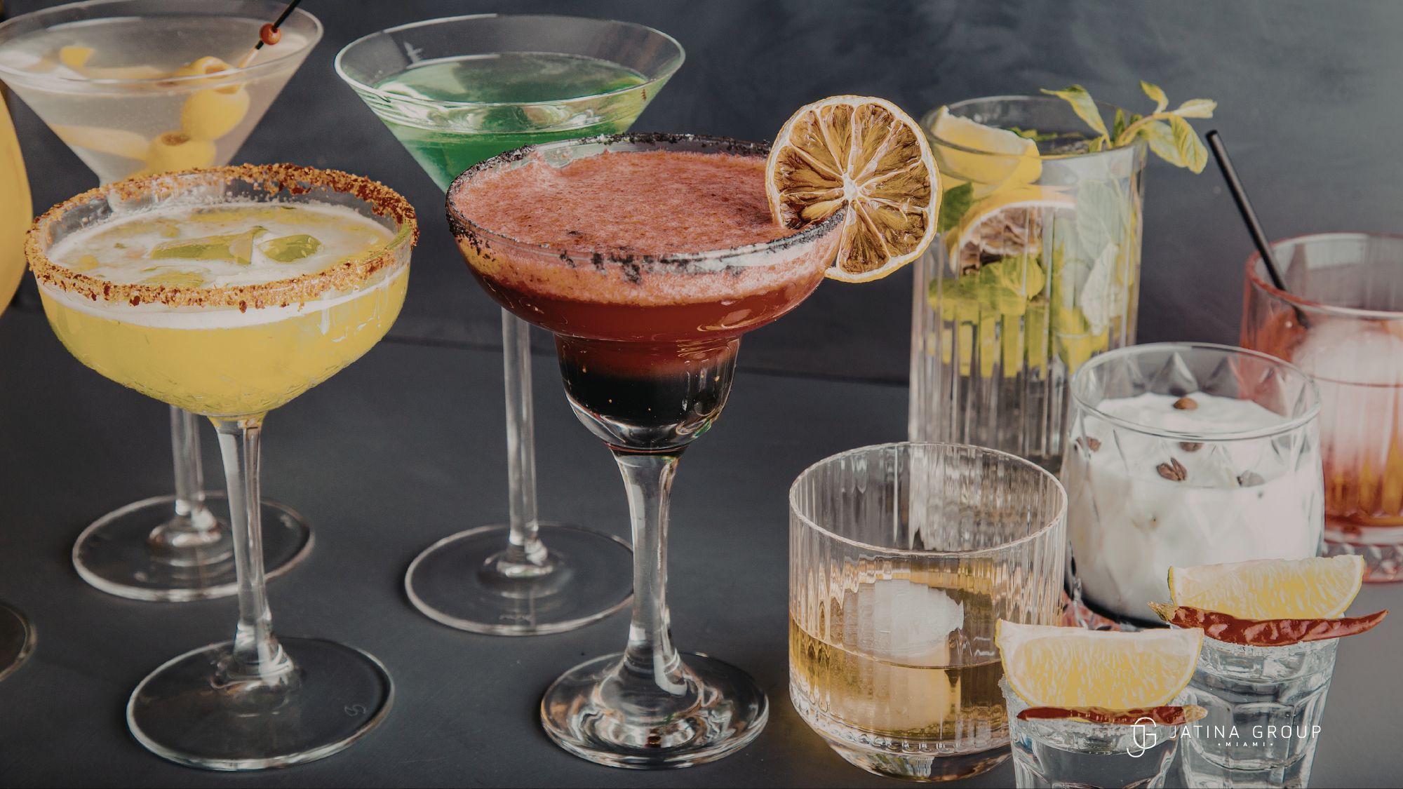 Miami Craft Cocktails Bar Closeup