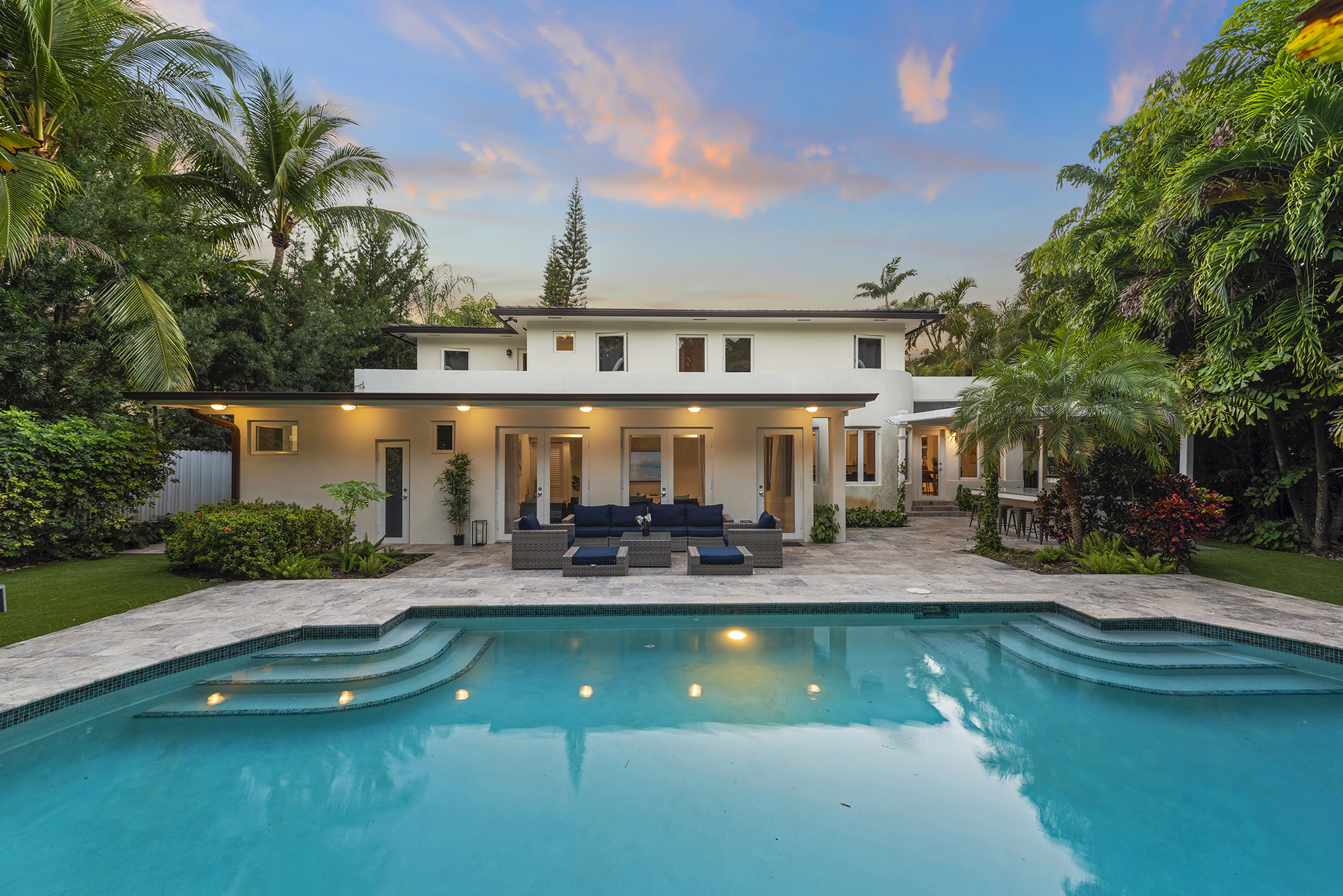 1 Villa Miami Backyard Pool