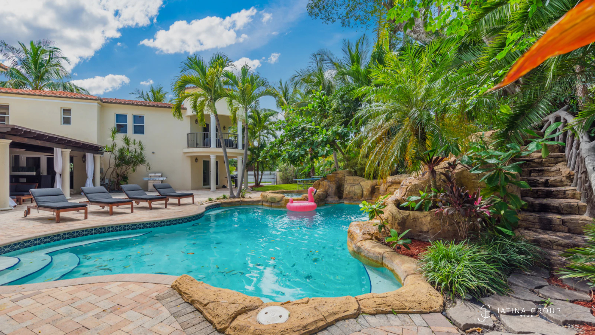 Miami Heated Pool Villa Sunset
