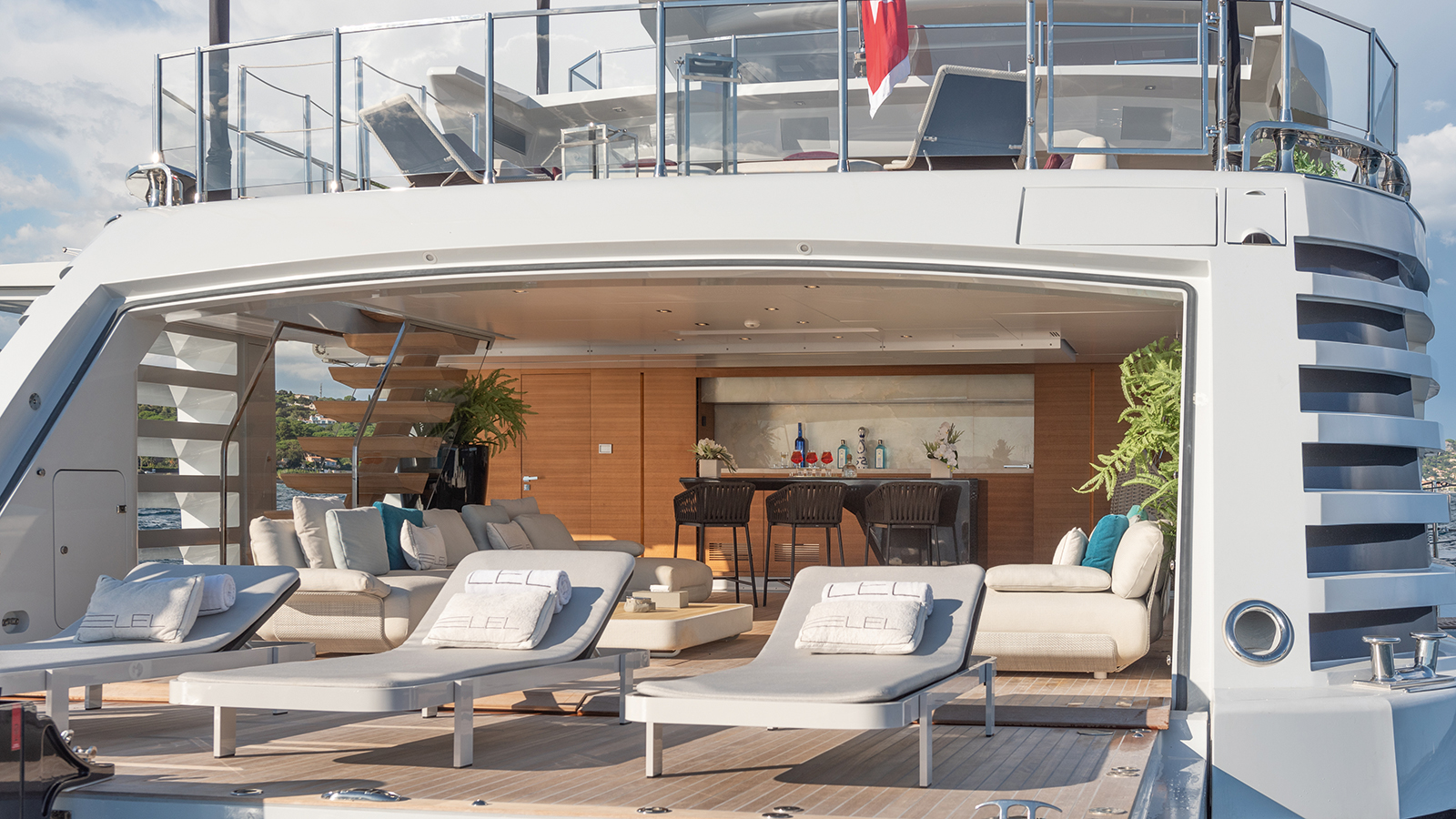 Fort Lauderdale Boat Show Luxury Yacht Interior