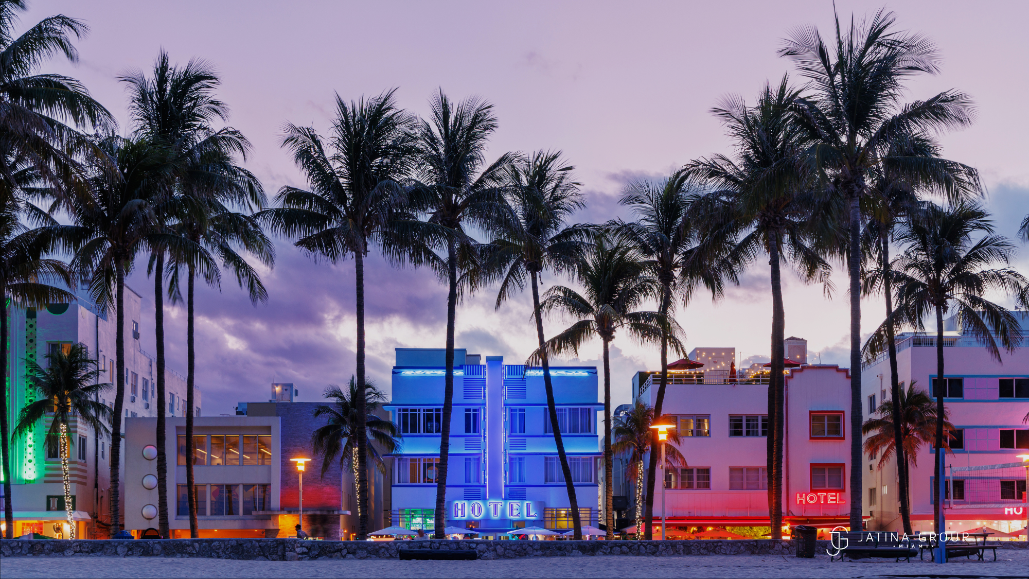 Art Deco Historic District Miami Beach