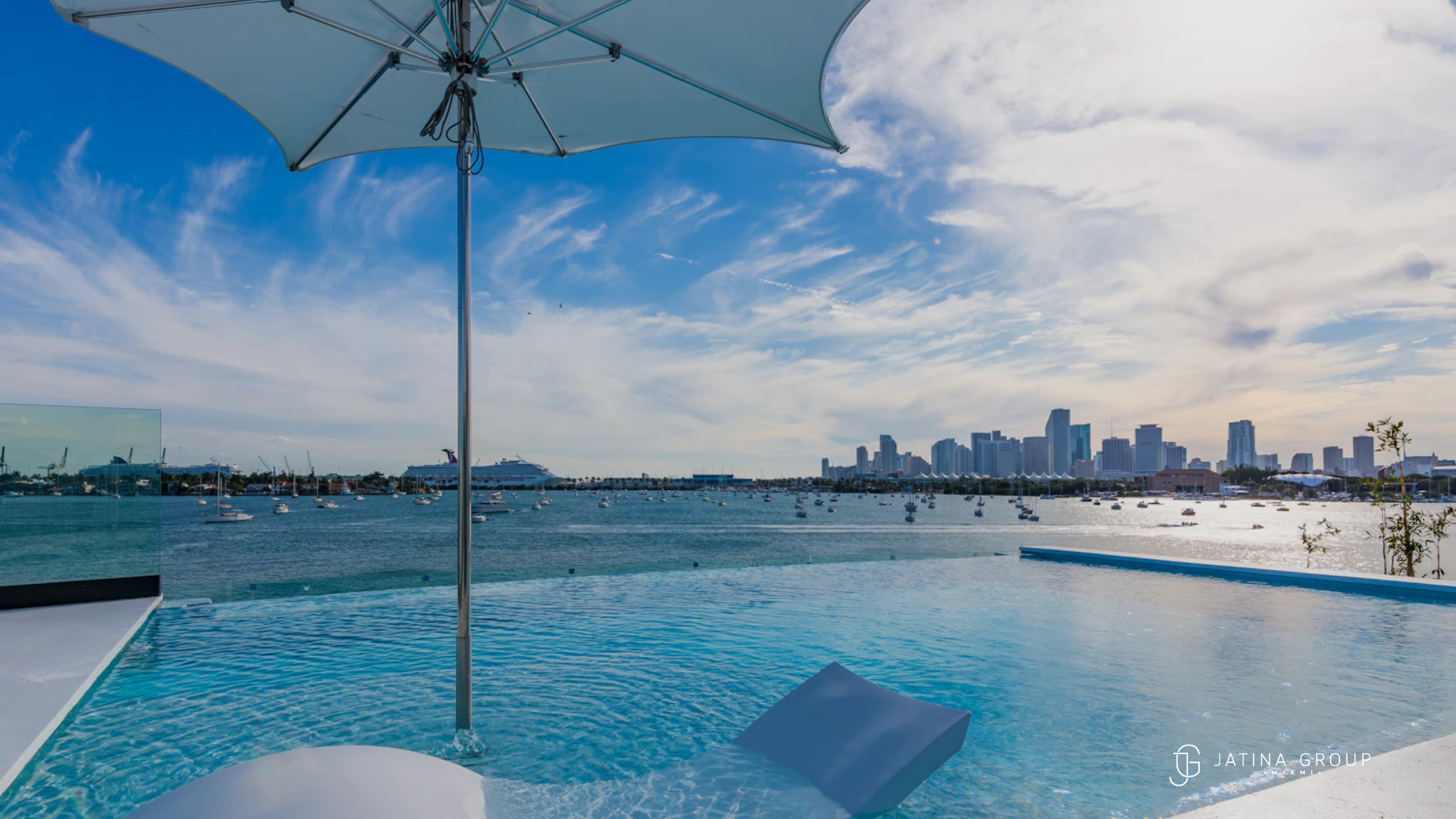 Infinity Pool Miami Skyline